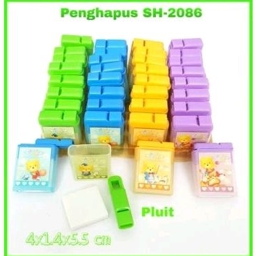 

SJS penghapus Apple beard+casing/setip/eraser-2086