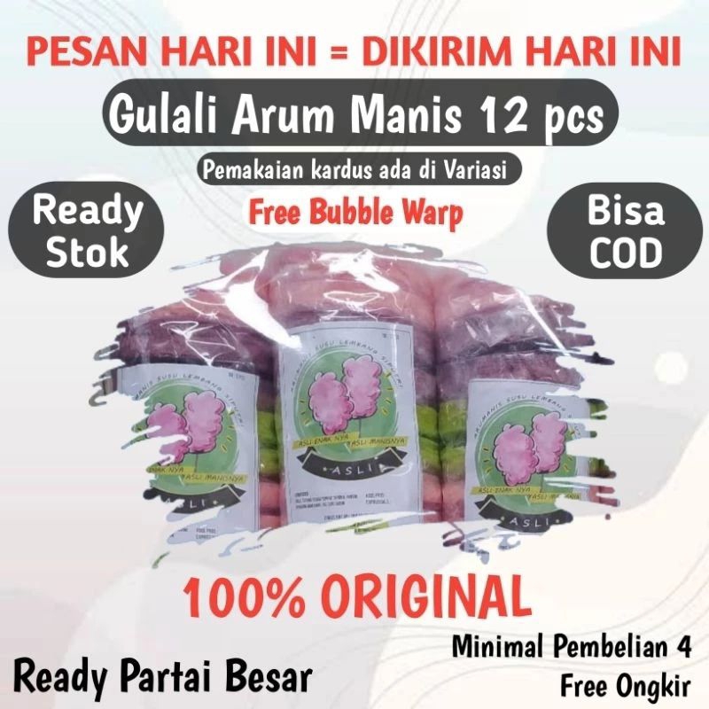 

Gulali Arum manis 12pcs