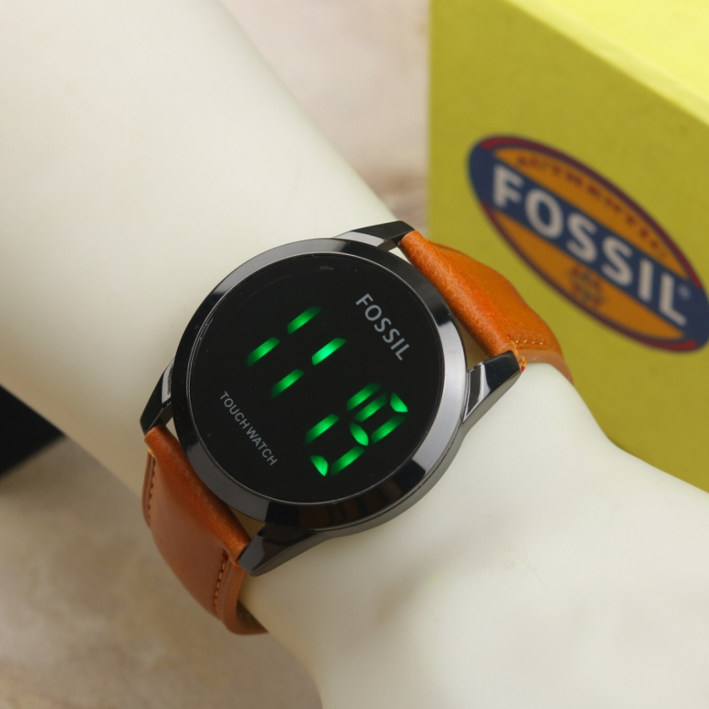 ( BEST SELLER ) JAM TANGAN  TERBARU FOSSIL LED COWOK/CEWEK BISA PAKAI SIMPLE DAN ELEGAN FREE BOX...