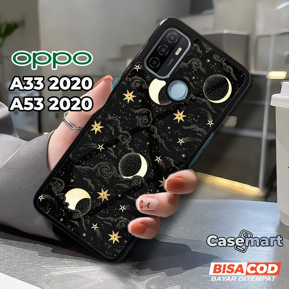 Case Oppo A33 2020 A53 2020 Casing Oppo Oppo A33 2020 A53 2020  Casemart [WTCH] Case Glossy Case Aes