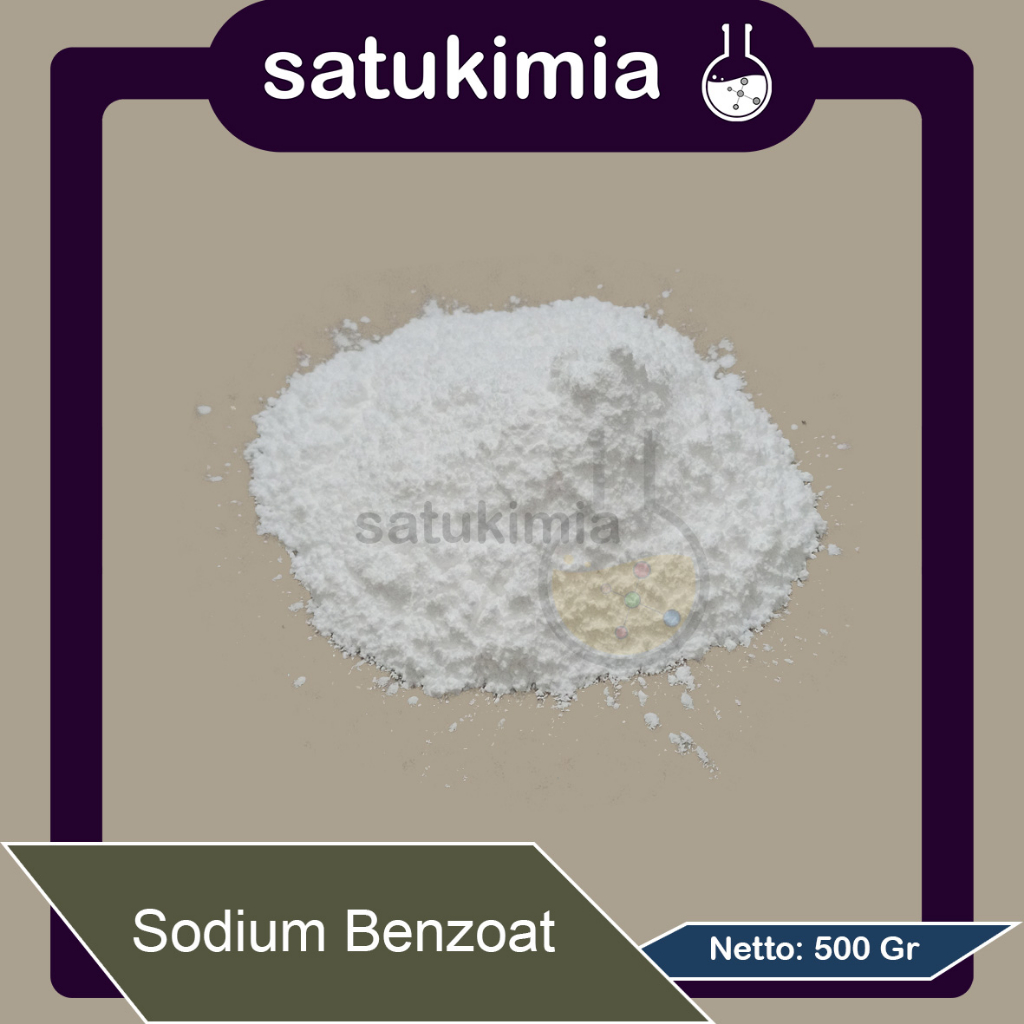 

Sodium Benzoat / Natrium Benzoat / Pengawet Makanan dan Minuman - 500 Gram