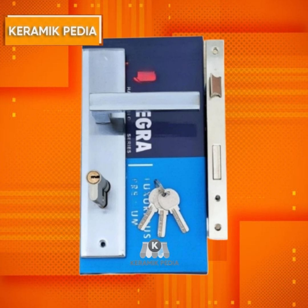 Set Handle Pintu Kunci Besar Allegra Type E