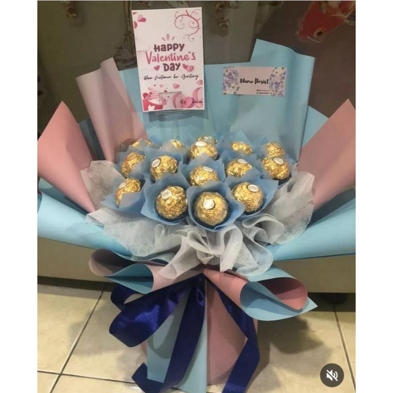 BuketFerrero//BuketFerreroRocher//BuketValentine//BuketCoklat//Coklat Ferrero//BuketCoklatBirthday//