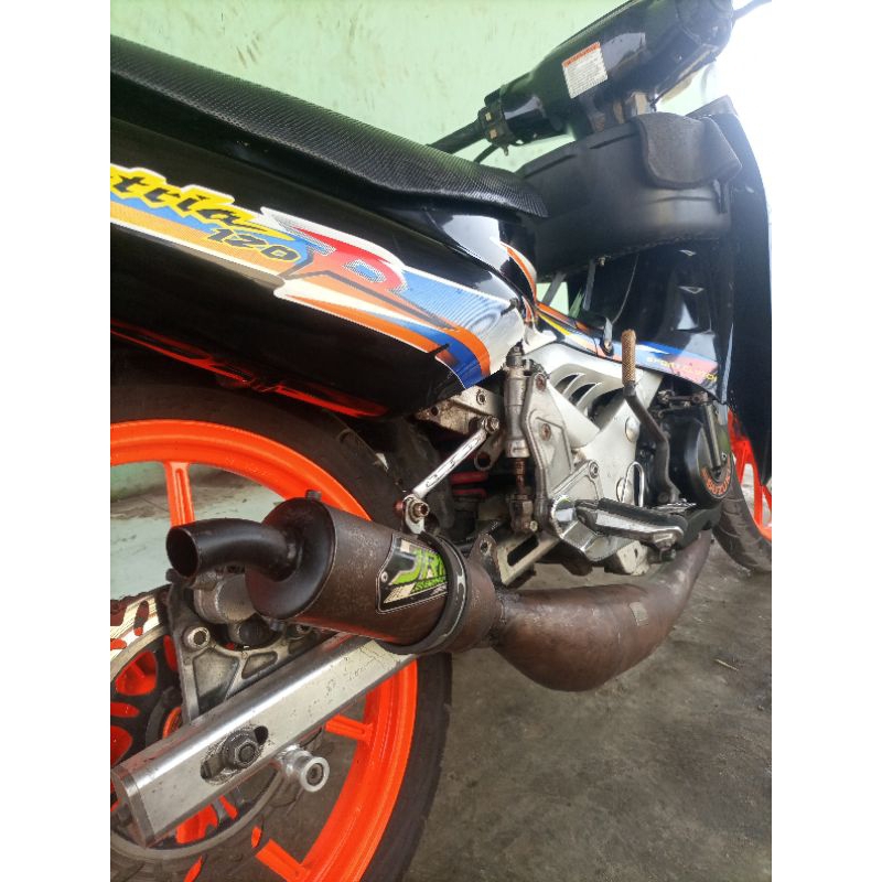 Knalpot Jrm racing Muffler Suzuki Satria