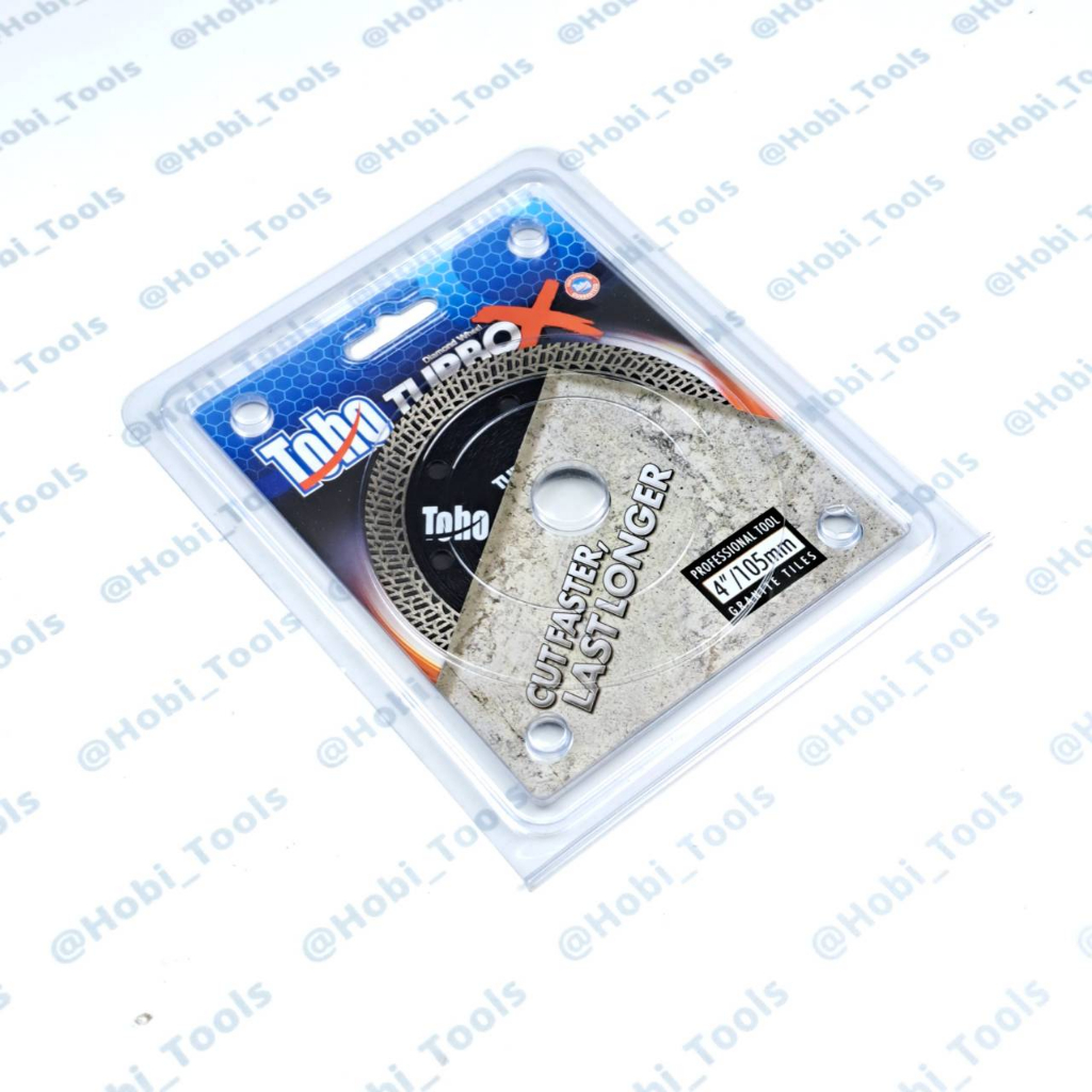 TOHO DIAMOND WHEEL TURBO X 4" - MATA GERINDA POTONG GRANIT 4 INCH