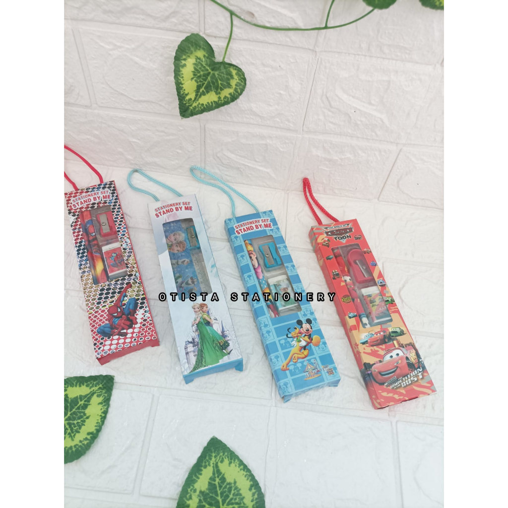 

Alat Tulis Set 4in1/ Alat Tulis Set Motif/ Alat Tulis Anak