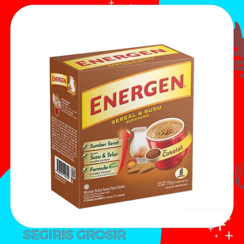 

Energen Sereal Susu Cokelat isi 5