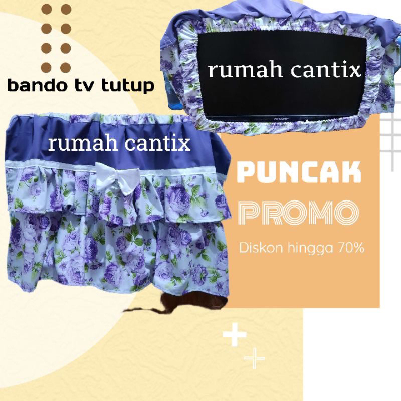 bando tv tutup unk tv 21-43inc