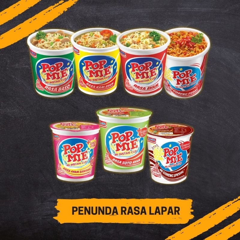 

Pop Mie Aneka Rasa Pilihan