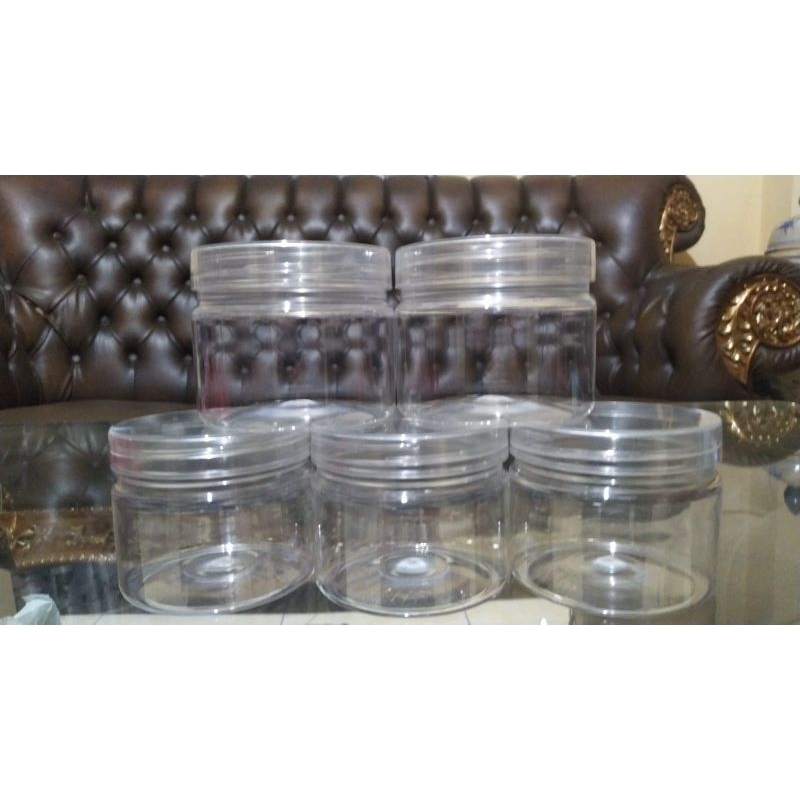 toples plastik jar plastik bening 400 ml 600 ml