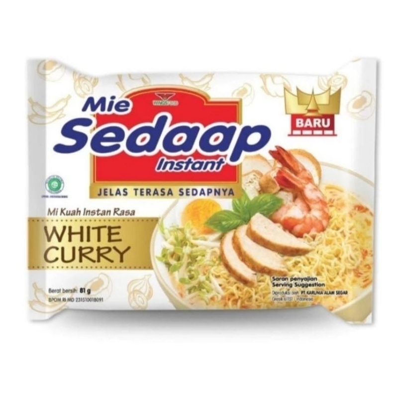 

SEDAAP MIE WHITE CURRY 75G