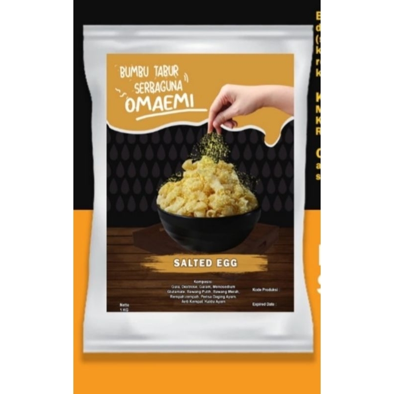 

BUMBU TABUR SALTED EGG OMAEMI /TELUR ASIN