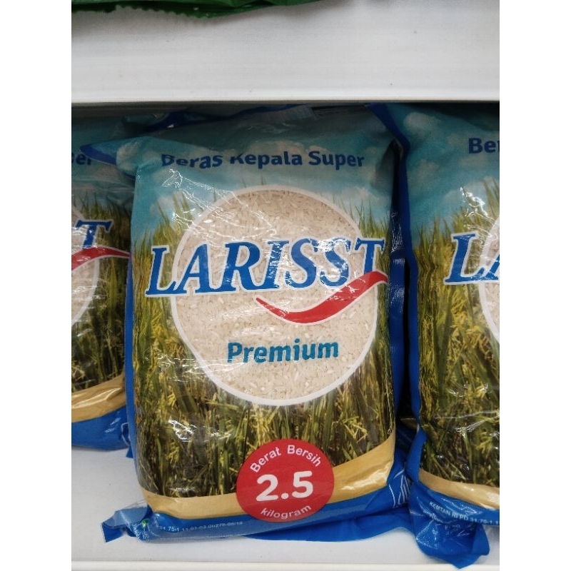 

beras Laris,AnDong,fortune,sania 2.5kg dll