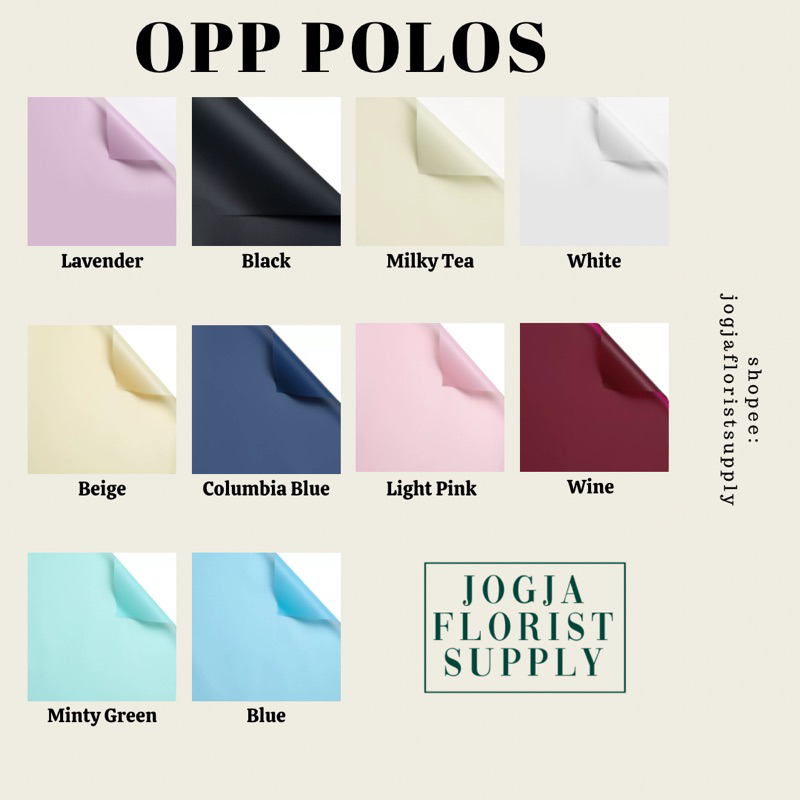 

[1 LEMBAR] Flower Wrapping Paper Kertas Buket Bunga OPP POLOS Cellophane Waterproof