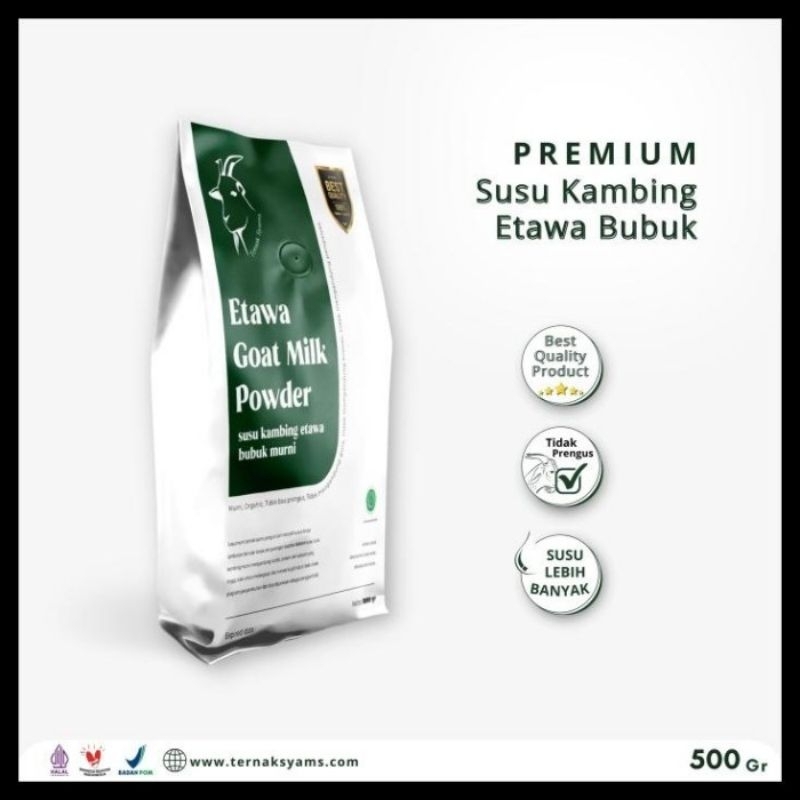 

PREMIUM SUSU KAMBING ETAWA TERNAK SYAMS 100 % ORIGINAL