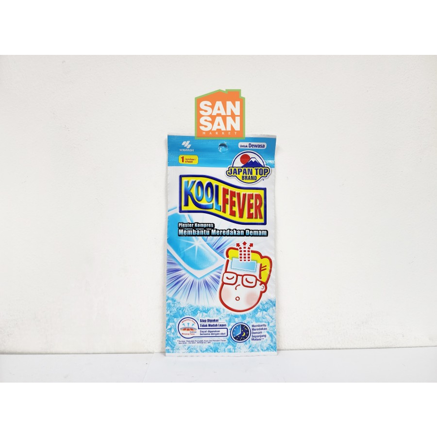 Koolfever Kool Fever Dewasa - plester kompres demam