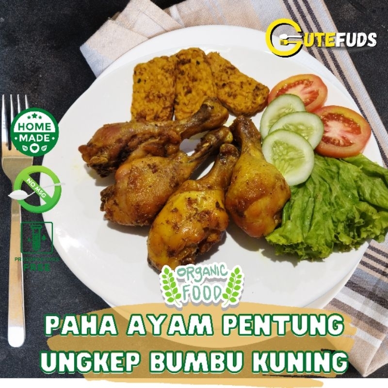 

PAHA AYAM PENTUNG UNGKEP BUMBU KUNING