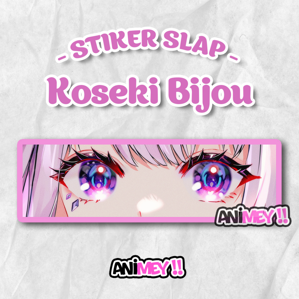 

Stiker Slap Koseki Bijou / Sticker Slap Anime Waterproof