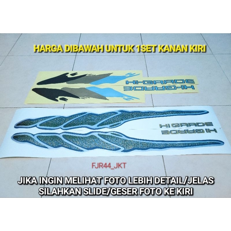 sticker stiker hi grade isuzu panther minibus / Stiker Sticker List Body Samping Isuzu Panther Hi Gr