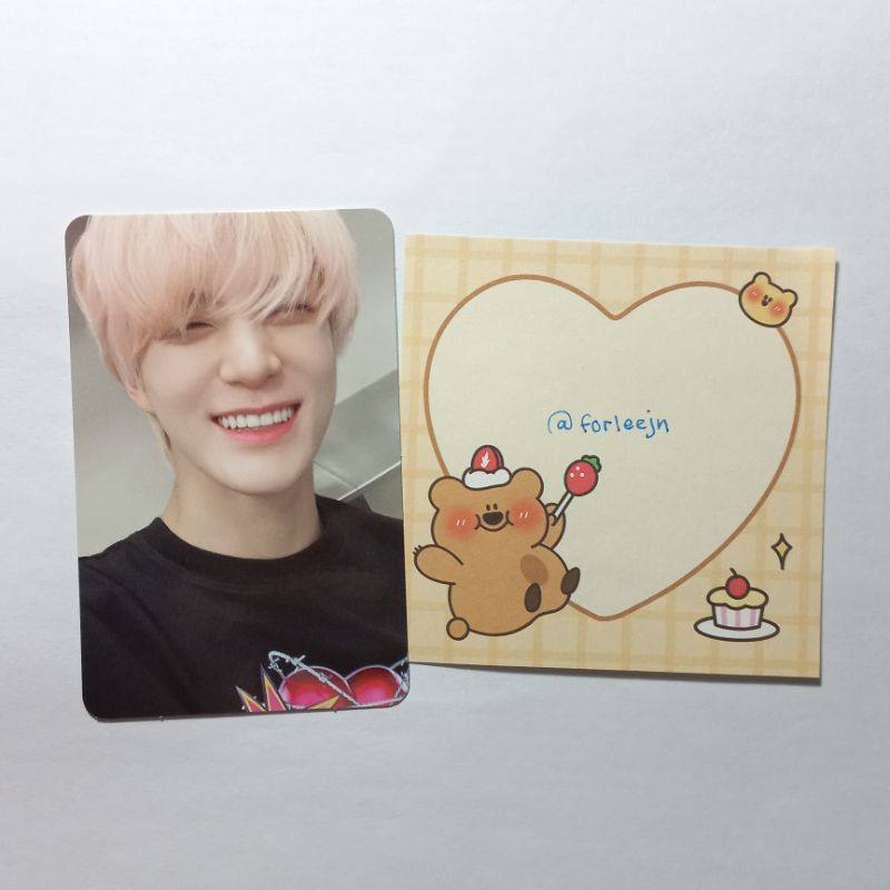 [BACA DESK] Jeno NCT Dream glitch mode t-shirt photocard