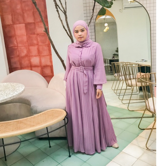 Hazel Dress by Ainayya - Lilac