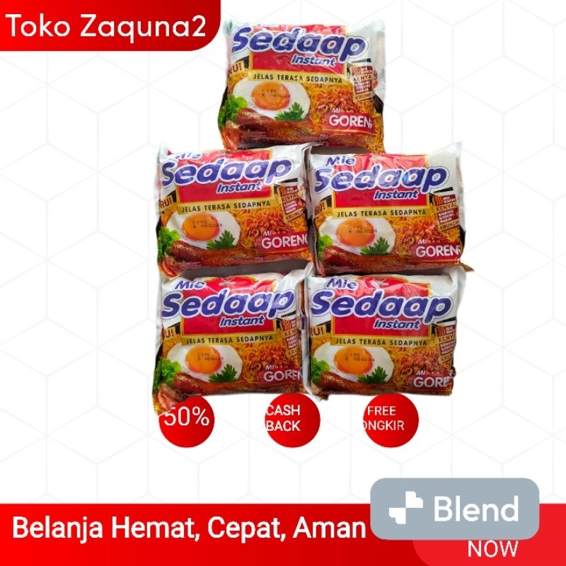 

(5Pcs) Sedaap Mie Goreng Instant