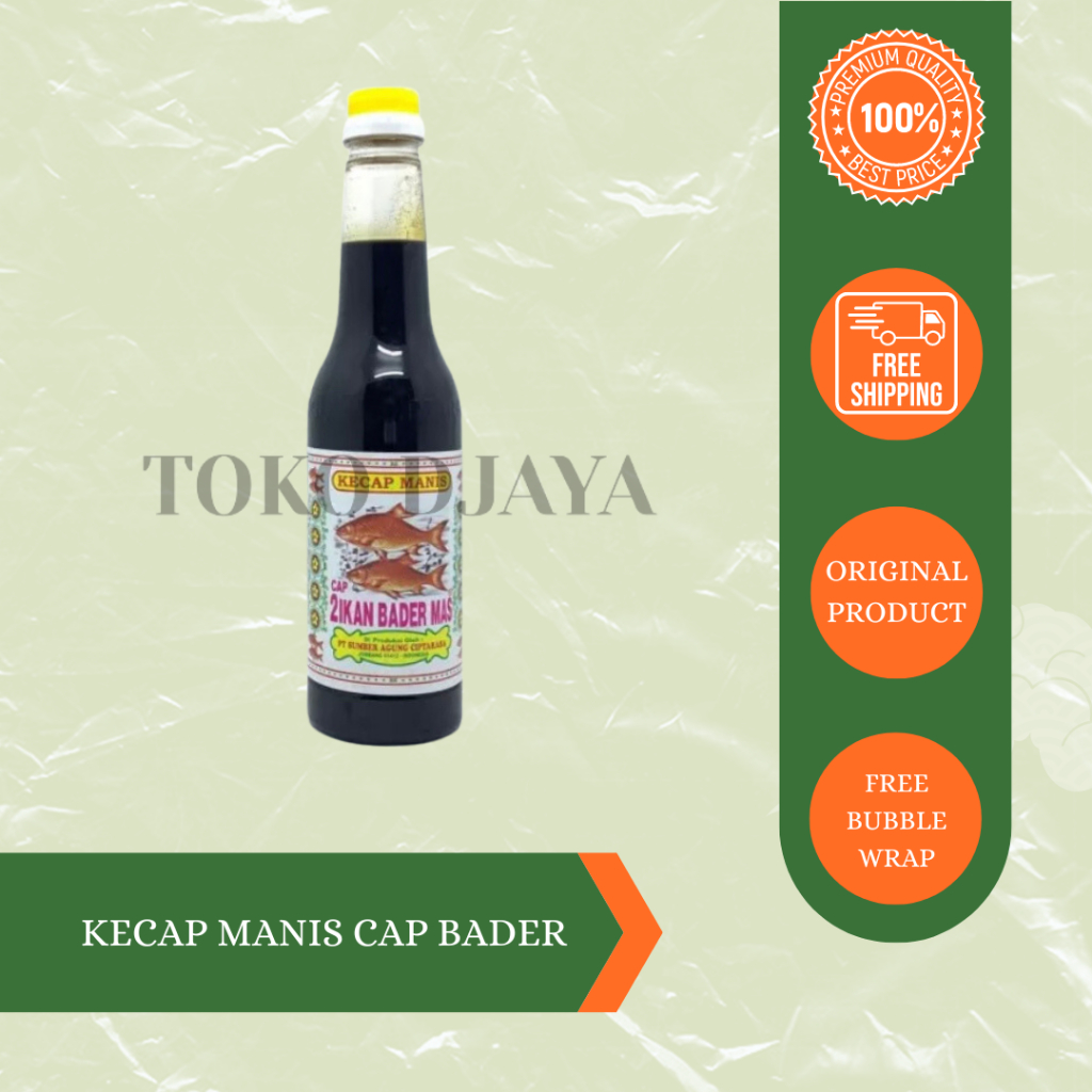 

Kecap Manis Cap 2 Ikan Bader Mas 600ml