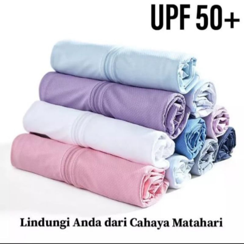 Jaket mesh hoodie UV protection jaket wanita uniqlo, Jaket Olahraga Korea