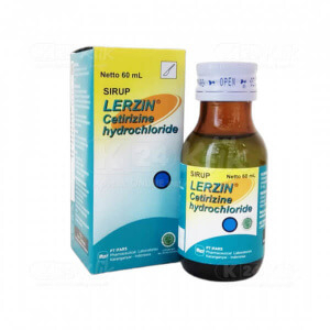 LERZIN SIRUP (SIRUP GATAL ALERGI)