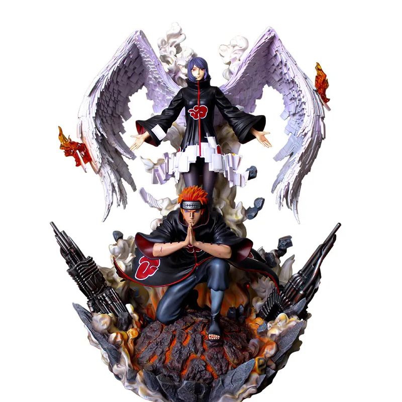 Action Figure Akatsuki Pain Konan Yahiko Amegakure CW X Surge Studio