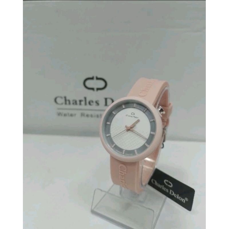 JAM TANGAN WANITA CHARLES DELON (BISA COD)