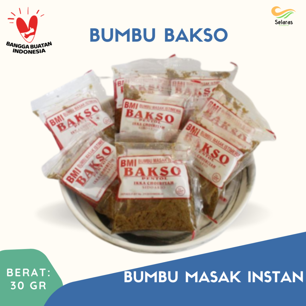 

Bumbu Masak Bakso Instan BMI Bumbu Masak Istimewa