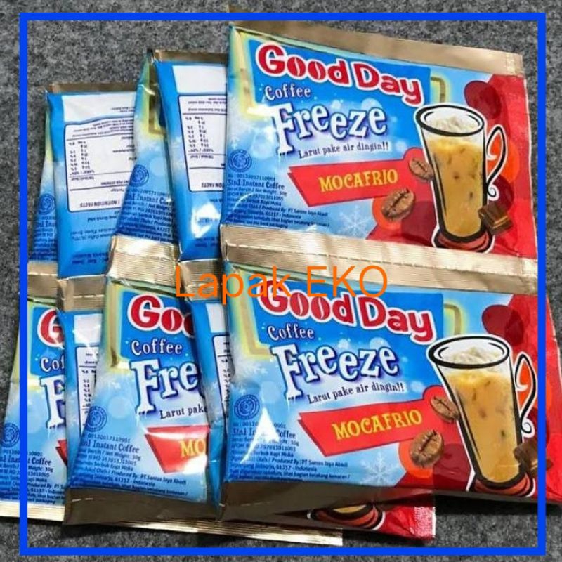 

Good Day Freeze 1 sachet isi 10x30gr