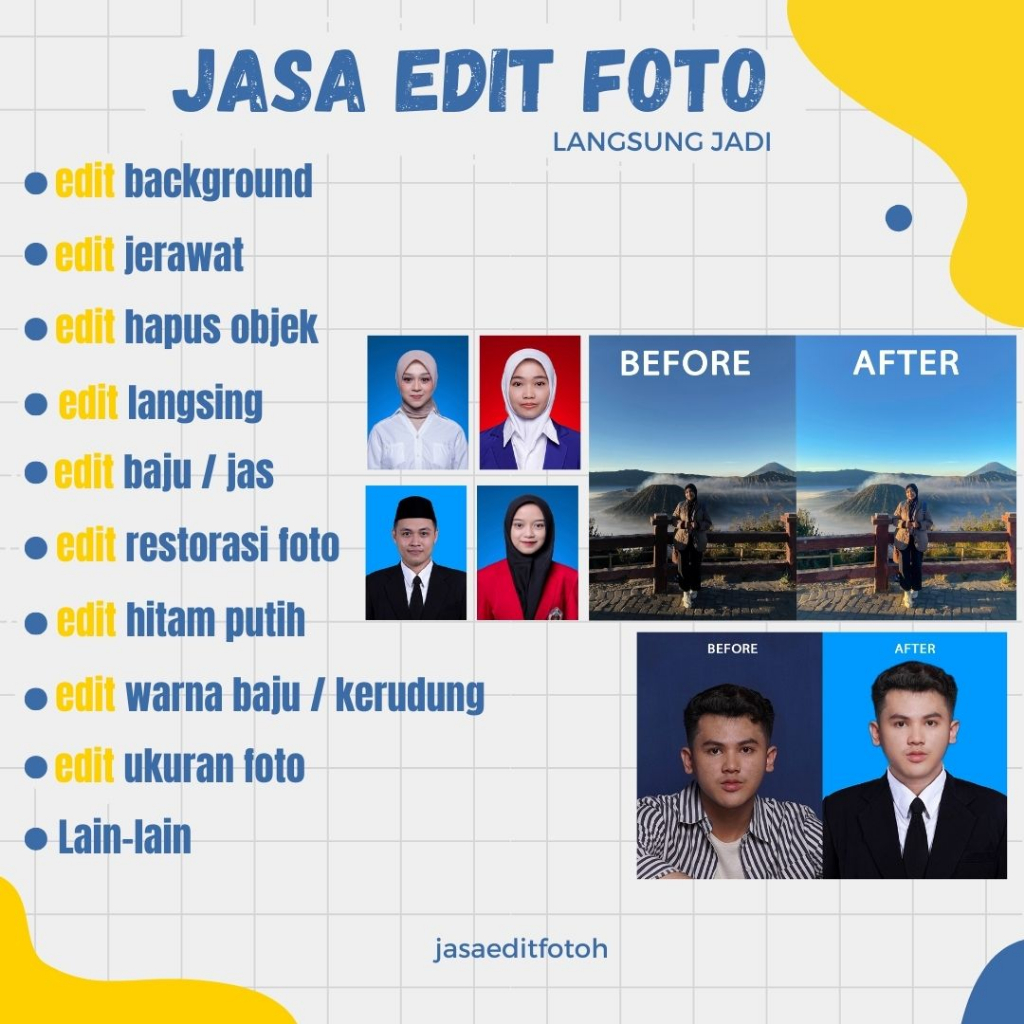 jasa edit pas foto | edit foto | edit wajah | edit jerawat | edit hapus objek | jasa restorasi foto