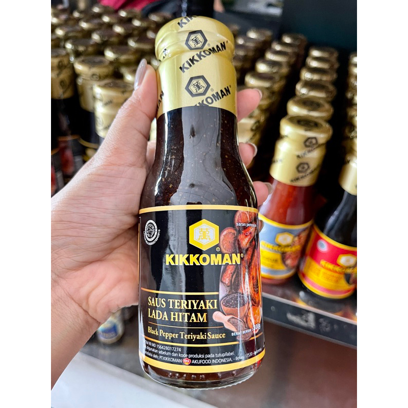 

Kikkoman / kikkoman / saus lada hitam / black pepper sauce