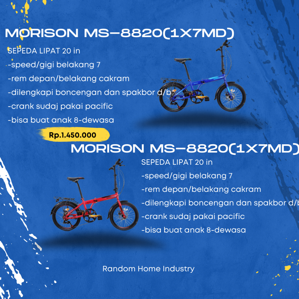SEPEDA LIPAT 20 IN MORISON