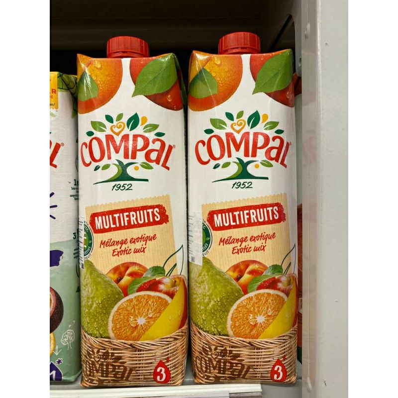 

Juice Compal Multfruits Mix | Jus Buah Mix 1 Ltr