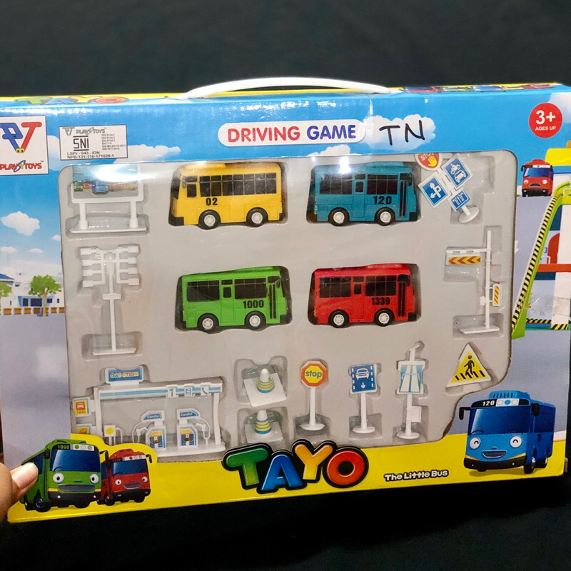 Mainan Anak Bus Tayo Tracking Cartoon Little Bus Mainan Bus Tayo Set Anak mainan edukasi anak bus ta