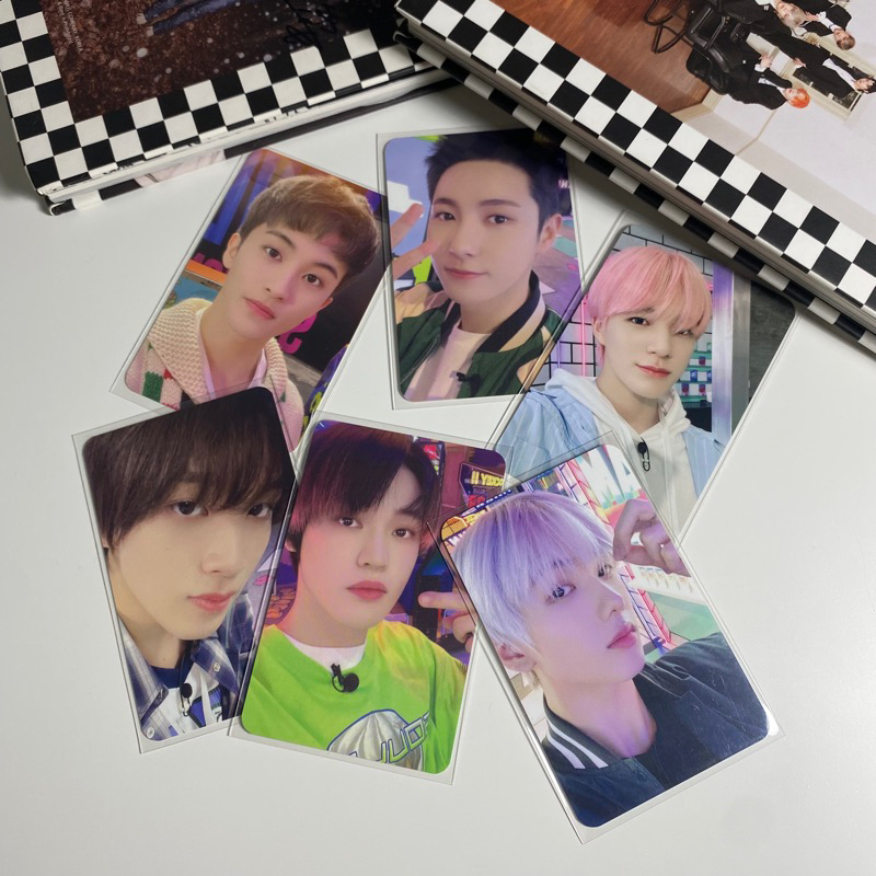 [OFFICIAL] NCT DREAM GLITCH MODE GLIMO TATTOO LUGGAGE POP UP FULLSET MD PHOTOCARD PC MARK RENJUN JEN