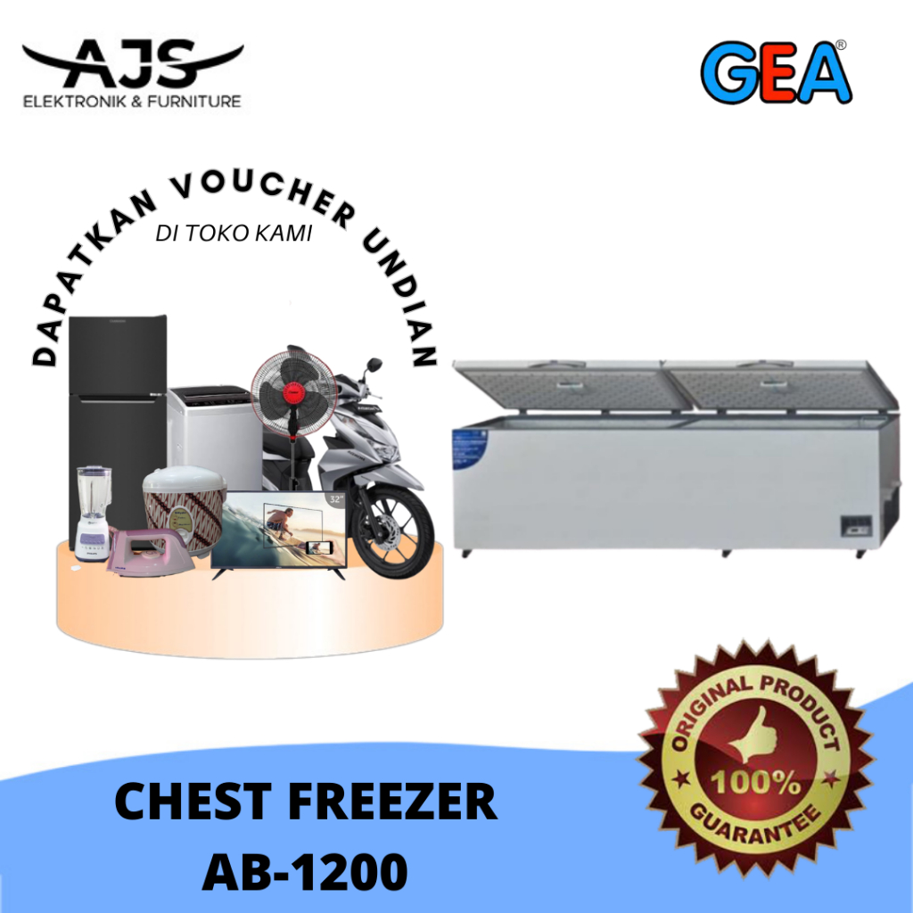 Chest Freezer GEA AB 1200 TX / AB 1200TX 1050 Liter Freezer Box