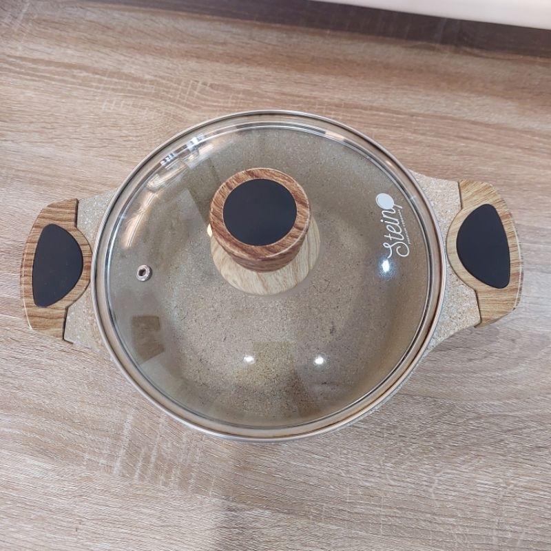 Preloved steincookware caserol 20cm panci stein