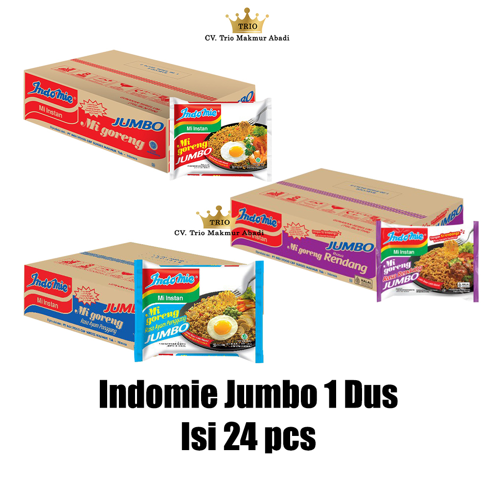 

Indomie Jumbo 1 Dus Isi 24 pcs