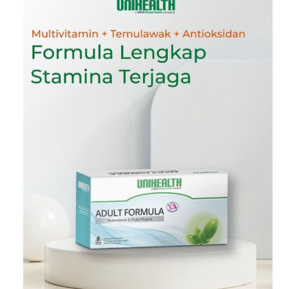 ADULT FORMULA Unihealth Multivitamin Dewasa Aman Konsumsi Harian