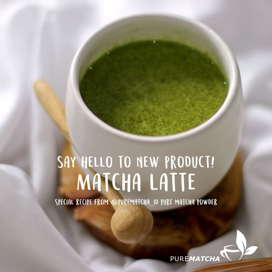 

Matcha Latte Powder 23gr Kemasan Sampel Minuman Siap Saji Bubuk Matcha Latte