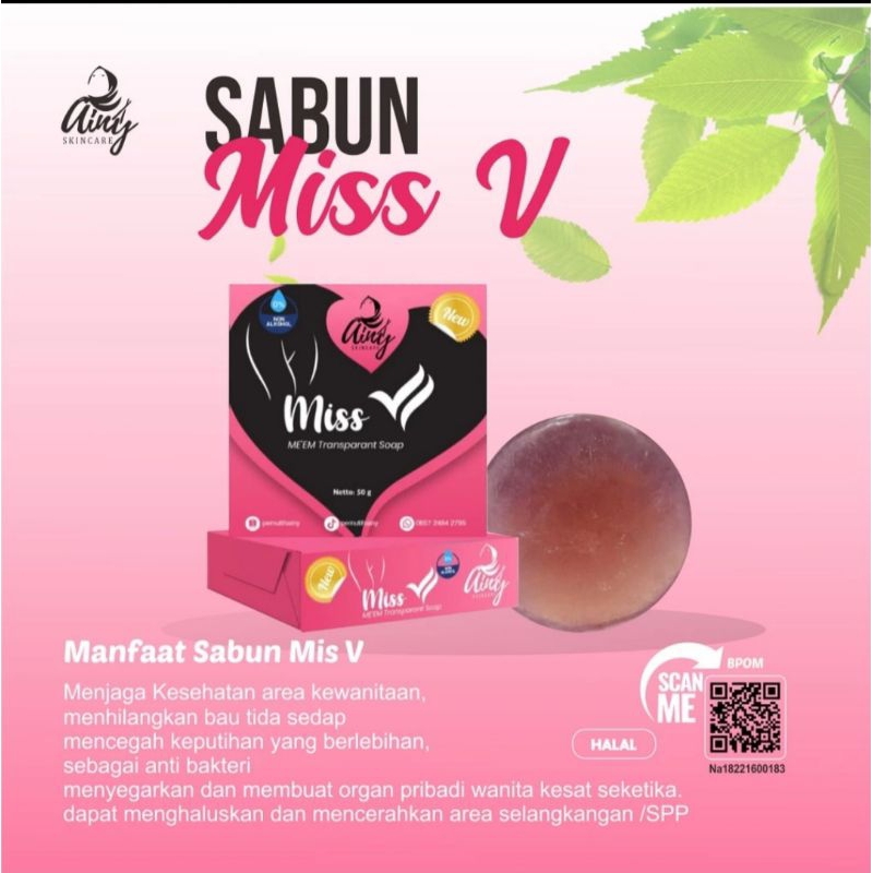 SABUN MISS V AINYSKINCARE *BPOM