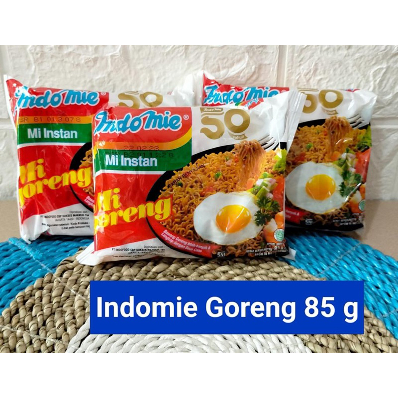 

[Paket 10 Bungkus] INDOMIE GORENG 75gr Mie Instan Murah