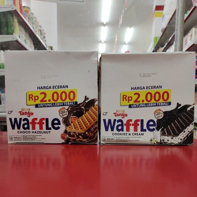 

Tango Waffle 300 gr, 1 pak isi 12 pcs@25 gr