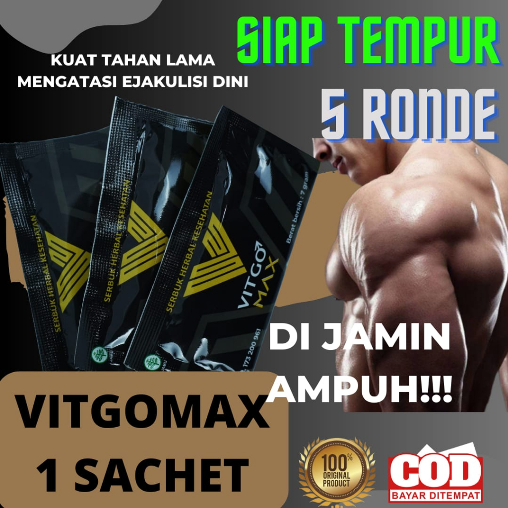 VITGOMAX ECER OBAT HERBAL AMPUH PRIA PERKASA