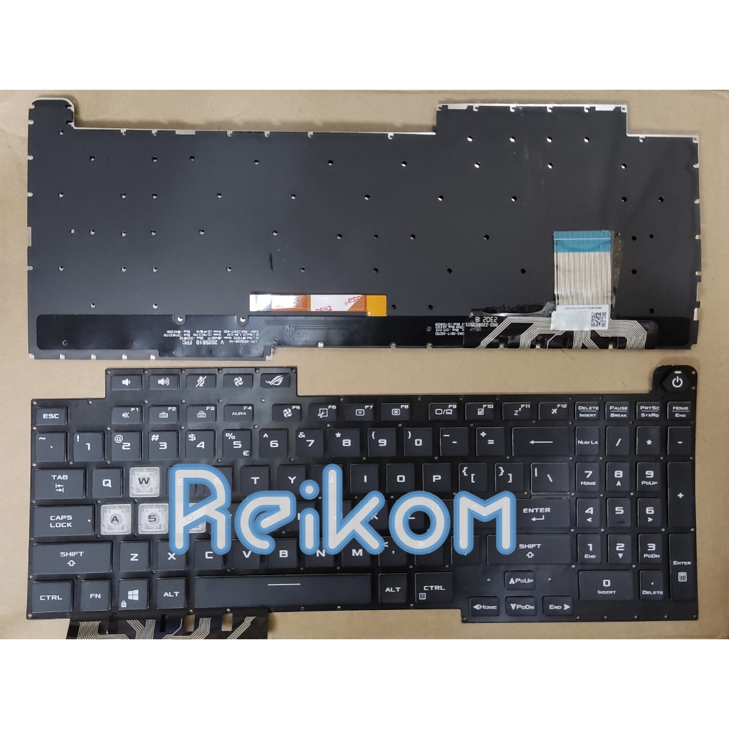 Keyboard Asus ROG Strix G17 G713 G713ic G713ie G713ih G713im G713ir G713pi G713pu G713pv G713qc G713