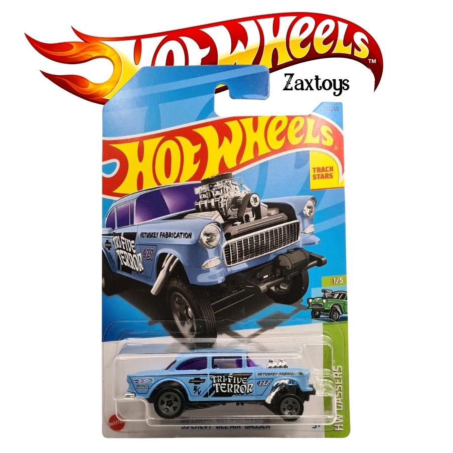 Hotwheels 55 chevy bel air gasser